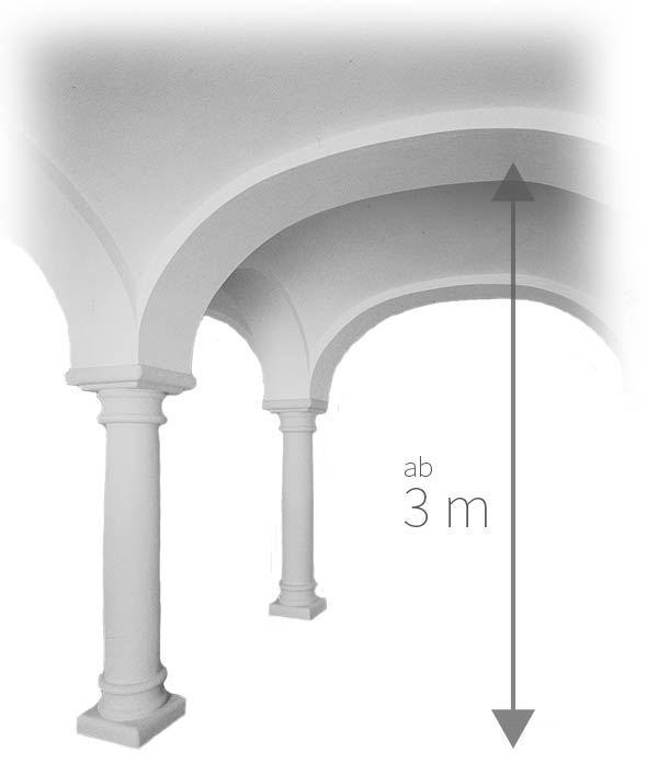 Minimum height of rooms